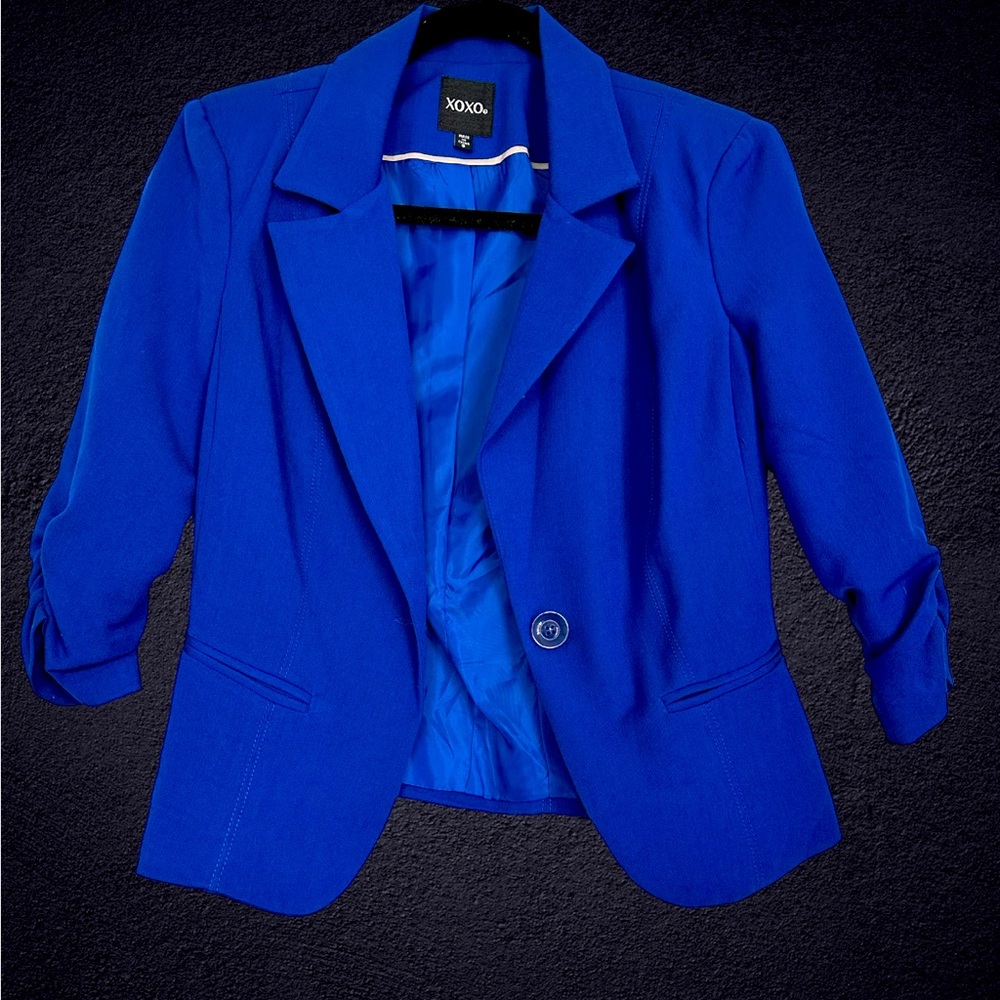 Blue XOXO blazer size Small